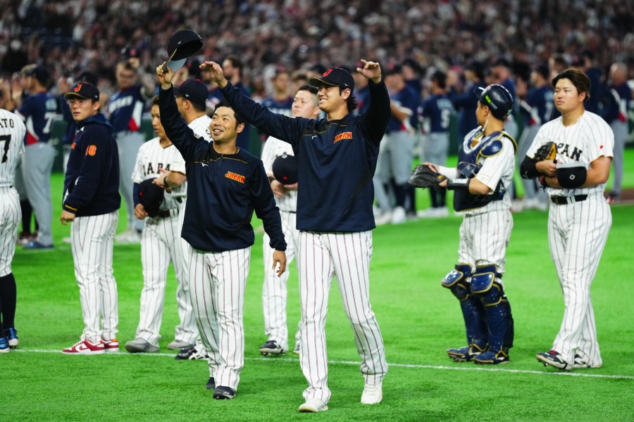 NPBエンタープライズは「侍ジャパンチアチーム」を結成すると発表した【写真：荒川祐史】
