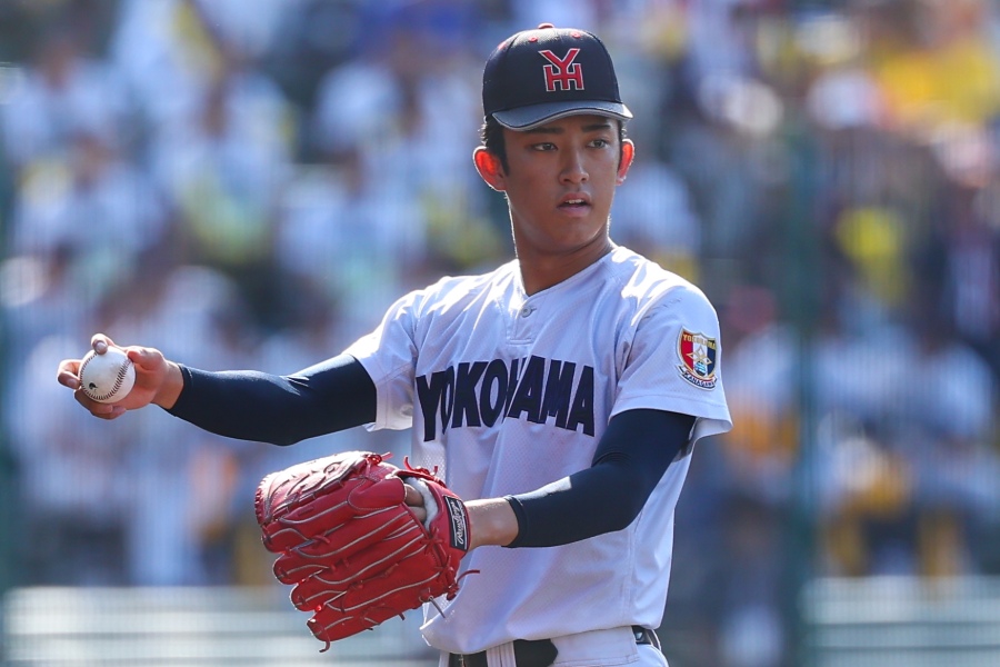 横浜・織田翔希【写真:加治屋友輝】