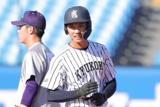 九州国際大付・牟禮翔が日ハム2位指名「いろいろ迷惑を…」　超高校級の右打者…指名に胸中