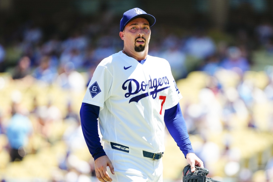 ドジャースのブレイク・スネル【写真：黒澤崇】