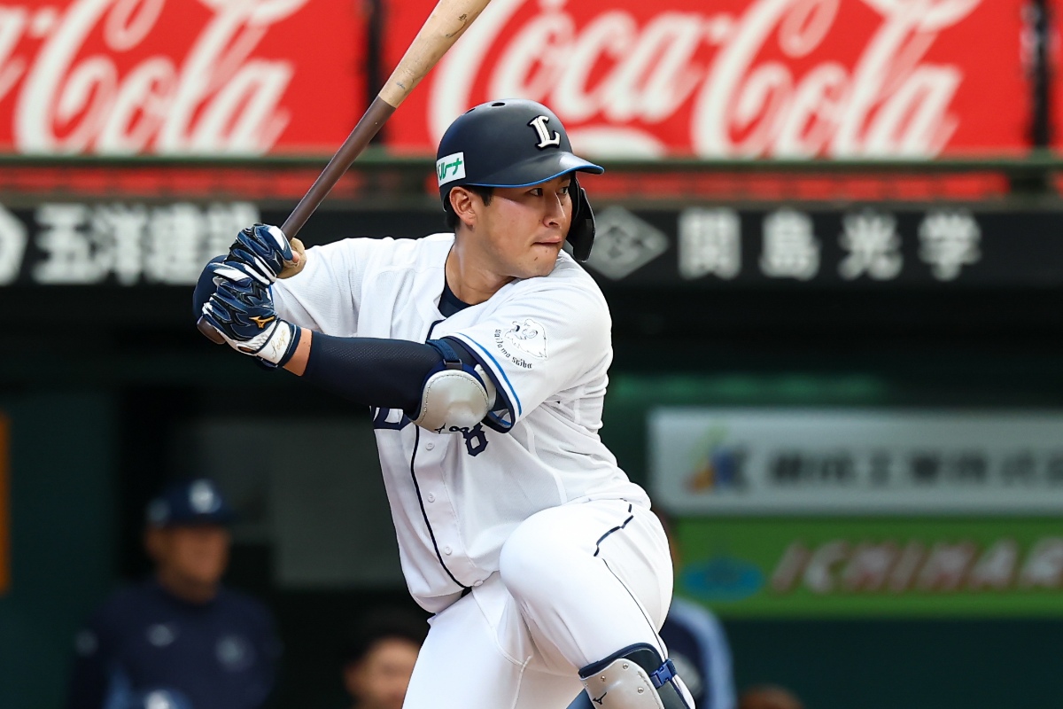 今シーズンもパワフルな打撃で存在感を放った【写真：加治屋蓮】