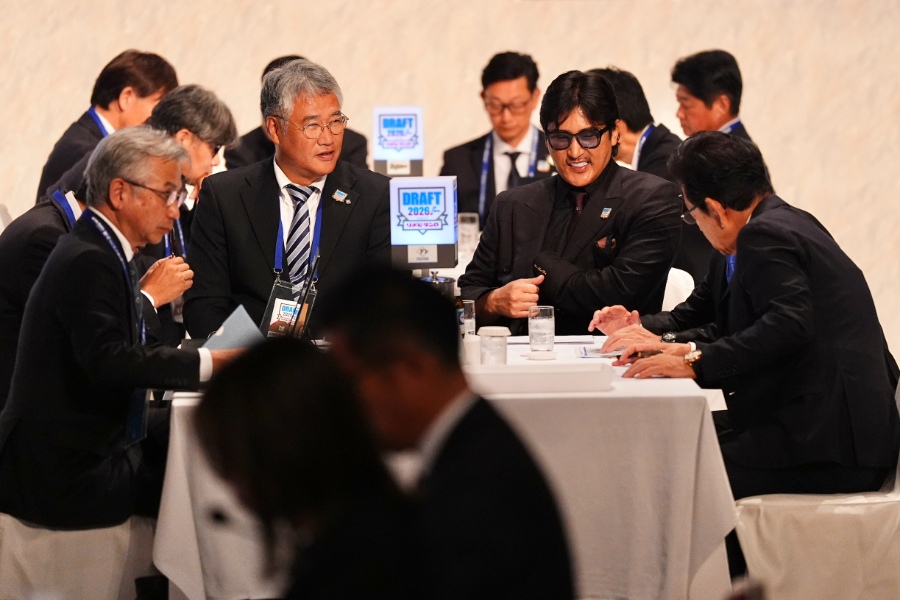 プロ野球ドラフト会議が開催【写真：小林靖】
