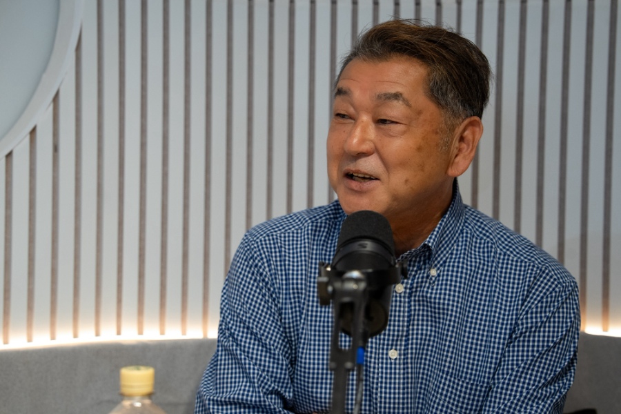 80年代、90年代に巨人で活躍した岡崎郁氏【写真：編集部】