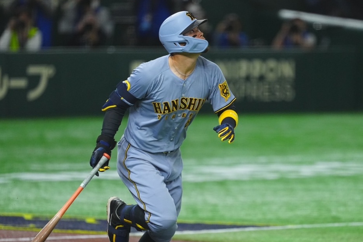 2025年3月のMLBプレシーズンゲームでブレイク・スネルから本塁打を放った【写真：荒川祐史】