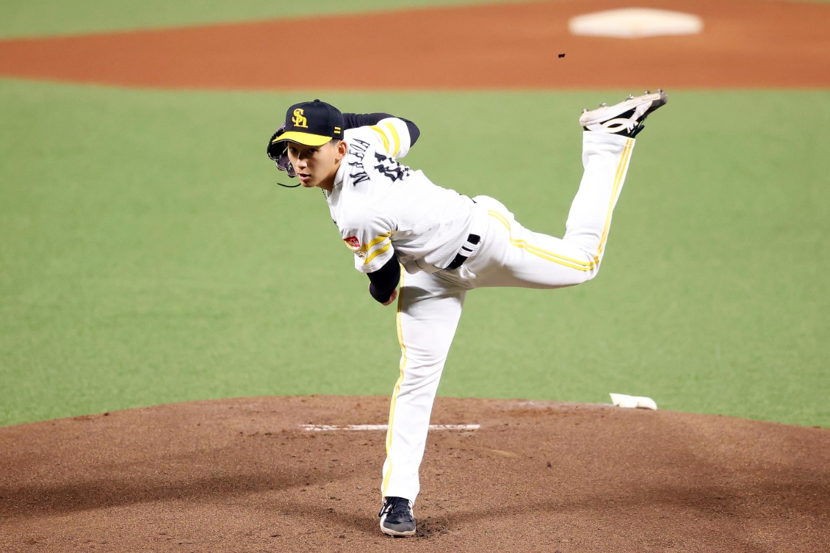 今季12勝を挙げてブレークしたソフトバンク・前田悠伍【写真：栗木一考】