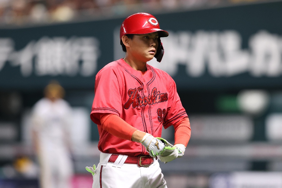 広島から戦力外通告を受けた前川誠太【写真：栗木一考】