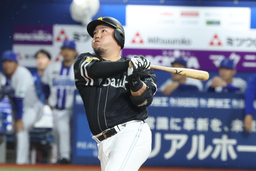 ソフトバンク・山川穂高【写真:荒川祐史】