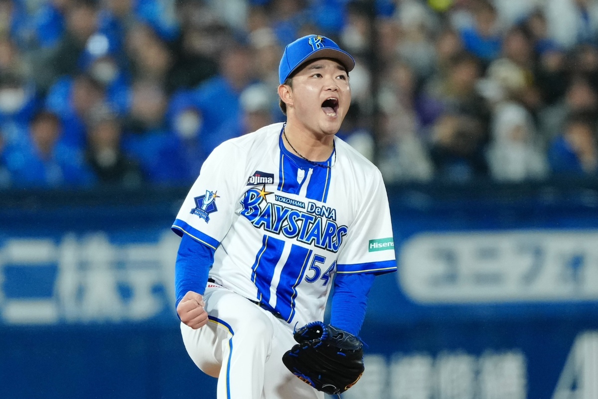 石田裕太郎は「エース」の自覚とともに日本シリーズ初戦のマウンドに立った【写真：黒澤崇】
