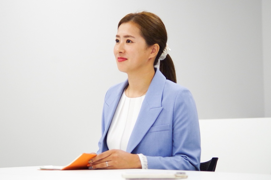 元阪神タイガースWomenの田中亜里沙さん【写真:喜岡桜】