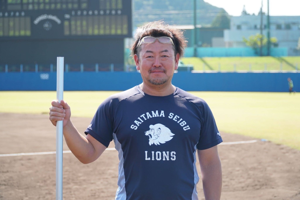 今年3月から西武の球団職員となった【写真：湯浅大】