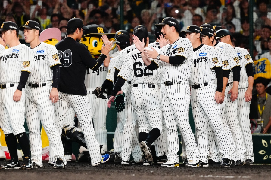 阪神ナイン【写真:黒澤崇】