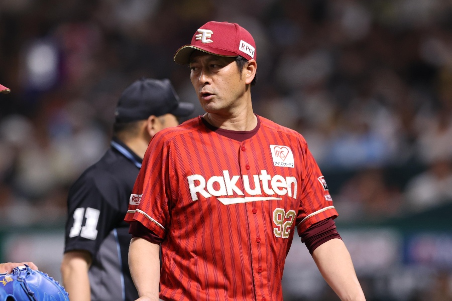 楽天が小野寺力投手コーチの退団を発表【写真:栗木一考】