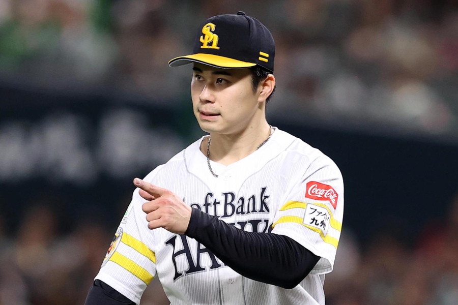 ソフトバンク・松本晴【写真:栗木一考】