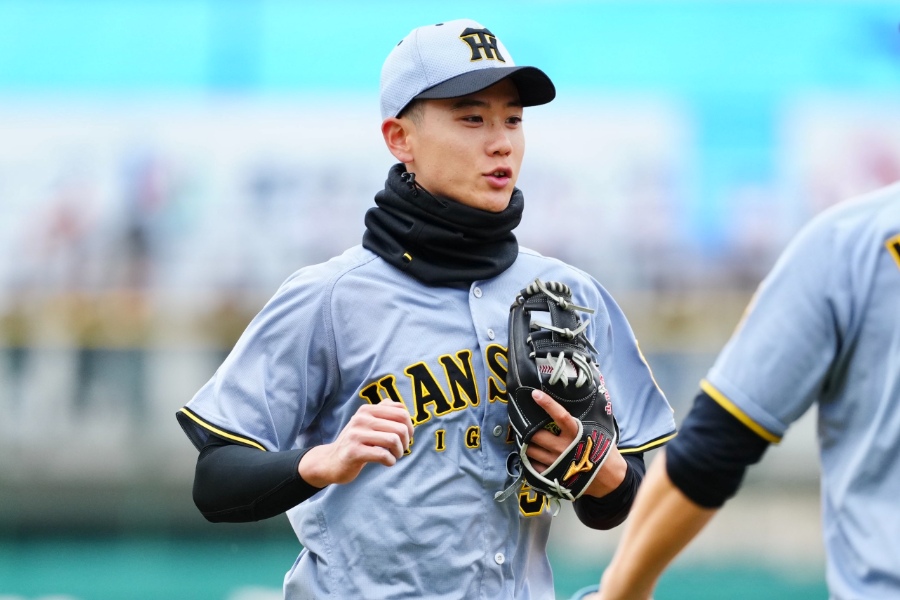 阪神・山田脩也【写真:小林靖】
