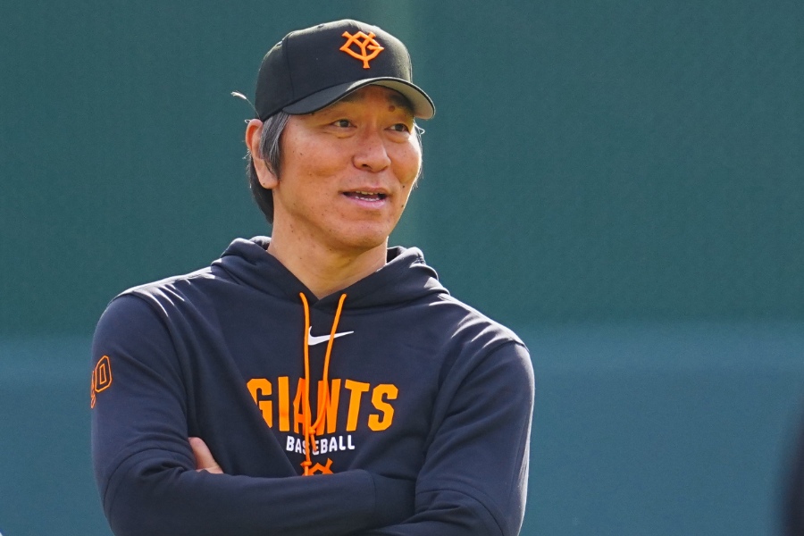 巨人・松井秀喜監督【写真:荒川祐史】