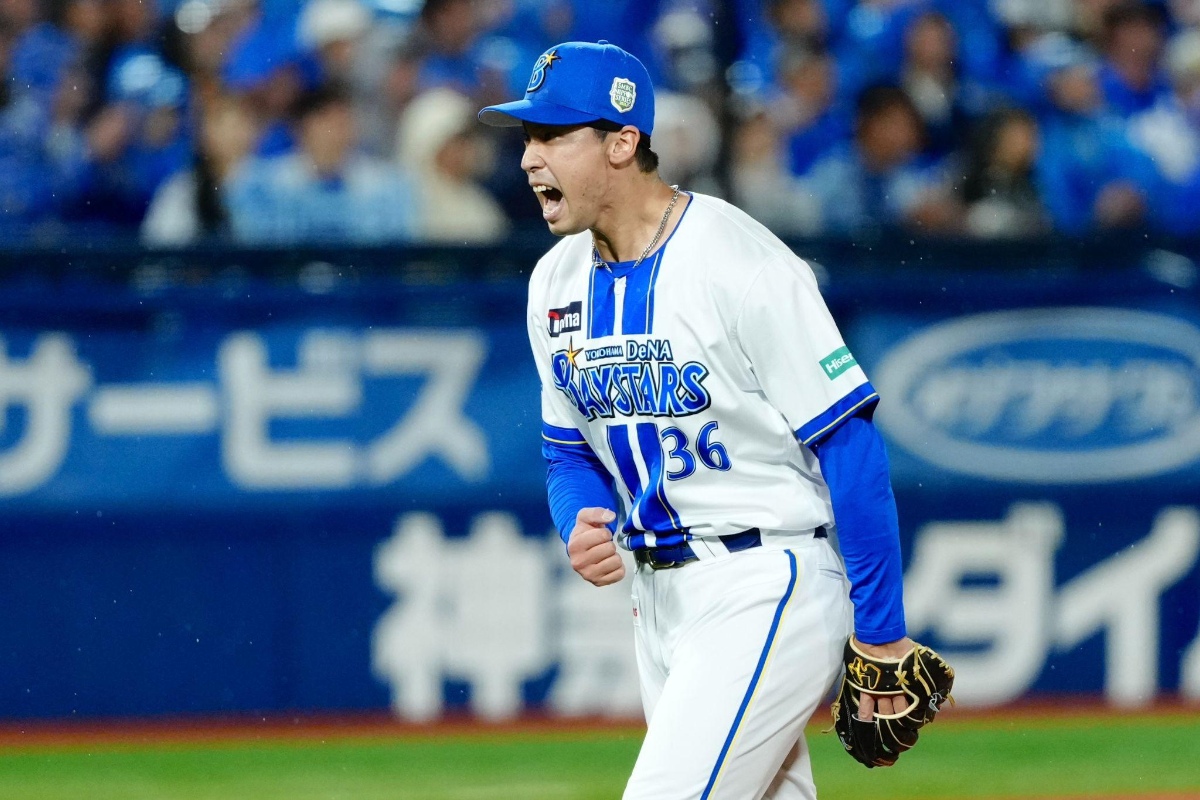 古巣相手に、第2戦で5回途中2失点の粘投を見せた尾形【写真：黒澤崇】