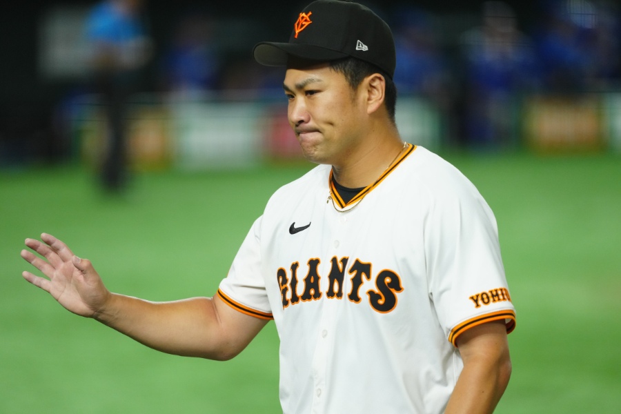 巨人・田中将大【写真:小林靖】