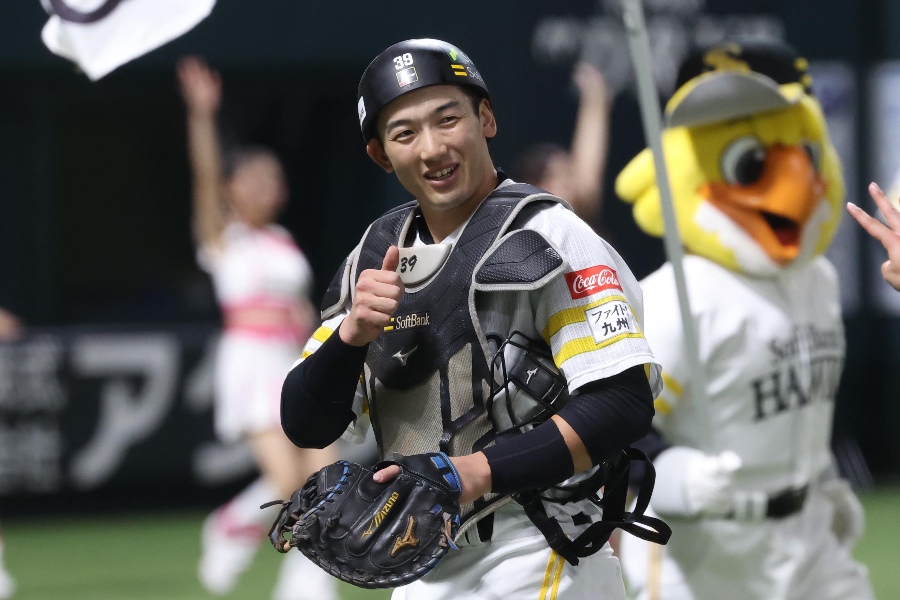 ソフトバンク・山本祐大【写真:栗木一考】